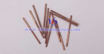Tungsten Copper Lightning Gap Electrode Picture