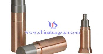 Tungsten Copper Handle Electrode Picture