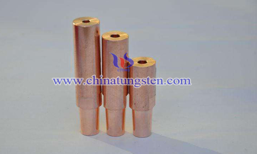 Tungsten Copper Nut Electrode Picture