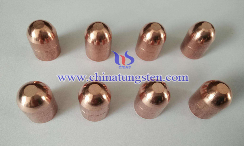 Tungsten Copper Spot Welding Electrode Picture