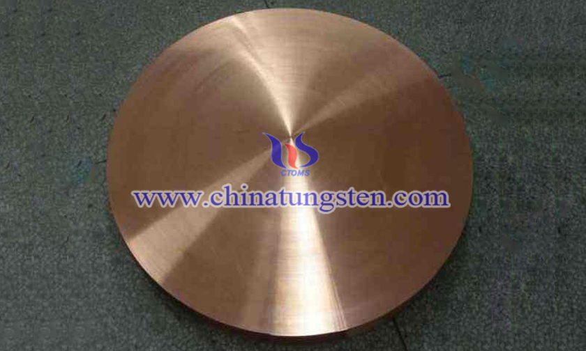 Copper Tungsten PCD Disk Electrode Picture
