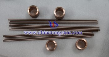 tungsten copper rod picture