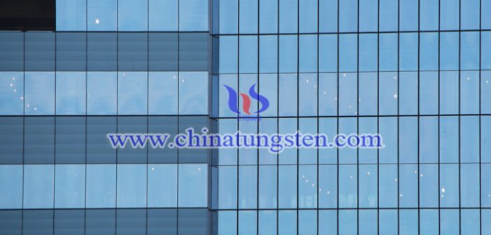 tungsten trioxide nanopowder applied for energy saving glass coating picture