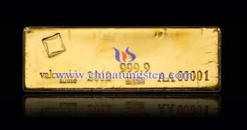 tungsten gold plated bullion picture