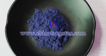 violet tungsten oxide applied for electrochromic film image