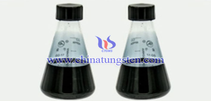 F-doped cesium tungsten bronze applied for thermal insulation dispersion liquid picture