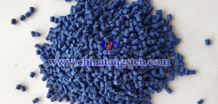 blue tungsten oxide applied for new heat insulation masterbatch picture
