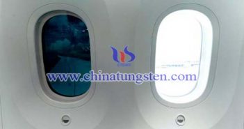 yellow tungsten oxide film applied for electrochromic smart glass picture