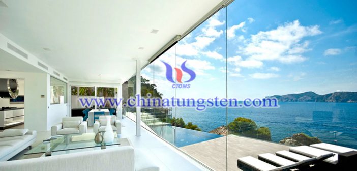 tungsten trioxide applied for French window thermal insulating film picture