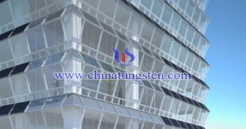 Cs0.33WO3 applied for heat insulation window glass picture