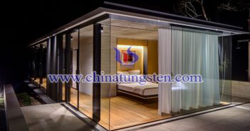 Cs0.33WO3 applied for transparent heat insulating glass picture