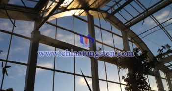 Cs0.32WO3 applied for sun protection glass picture