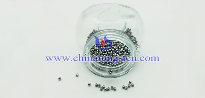 highly polished tungsten alloy shot image