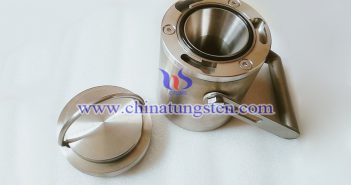 tungsten alloy radioactive source container picture