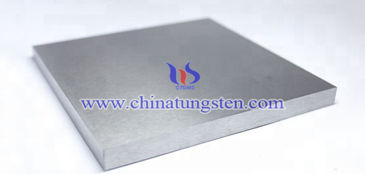 radiation shielding tungsten alloy plate picture