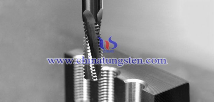 tungsten carbide thread milling cutter image