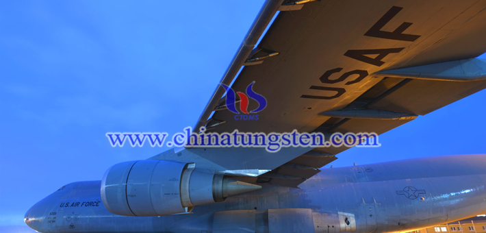 tungsten alloy balance applied for military aircraft image