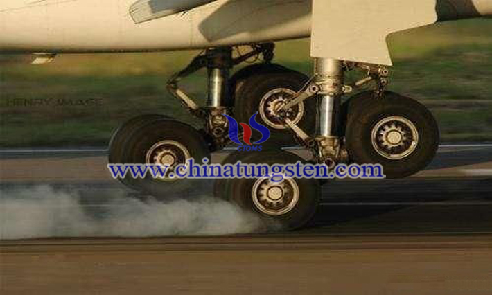 application of tungsten alloy-aircraft-brake pads picture
