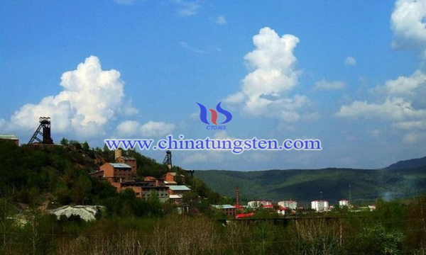 Tungsten Mines under Developing in Mountainous Areas of Jiangxi Province, China