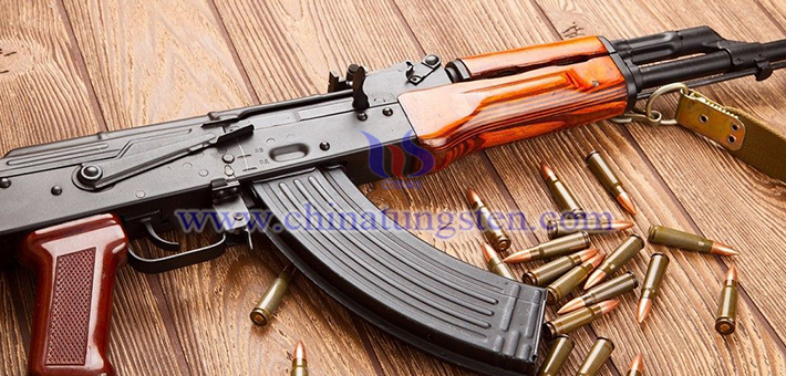 The world's largest mass production of Russian made AK47 and its ammunition. Russia's military industry is second to none in the world, so we can reasonably infer that there is a large corresponding demand for tungsten