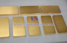 tungsten alloy gold bar photo