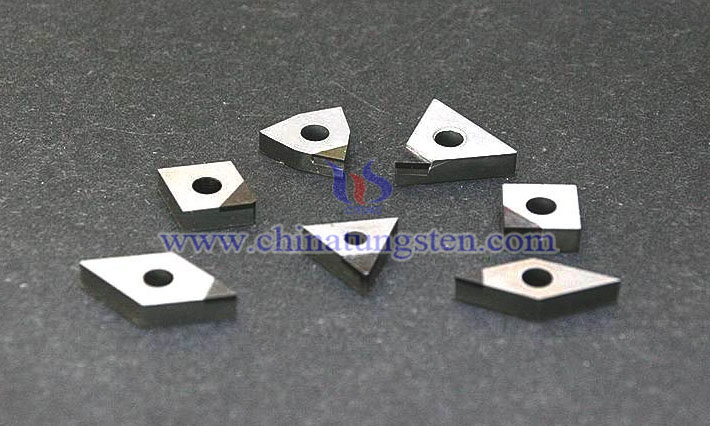 Tungsten cemented carbide numerical control (NC) blade