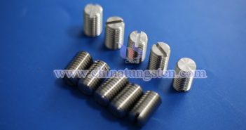 Tungsten alloy screw photo