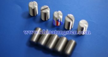 Tungsten alloy screws photo