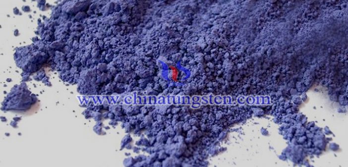 纳米陶瓷粒用蓝色纳米氧化钨图片