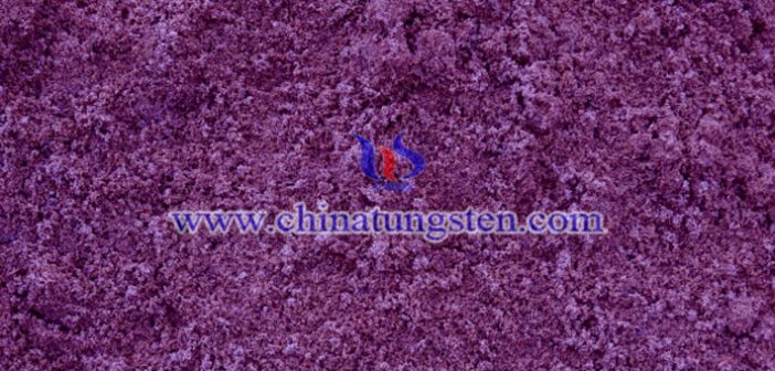 纳米红外隔热材料用紫色氧化钨粉体图片