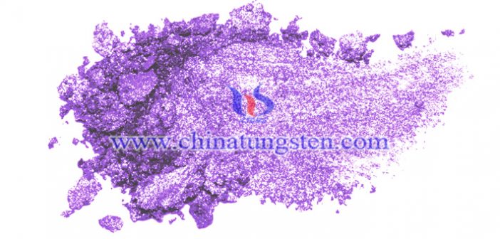 透明隔热材料用紫色氧化钨粉体图片