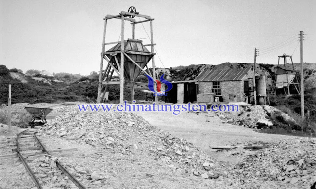 1945年的Redmoor钨锡矿