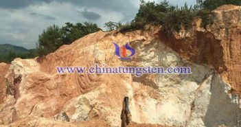 广西钨稀土矿图片（图源：中国地质调查局）