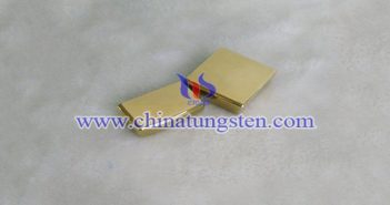 gold plated tungsten alloy product picture