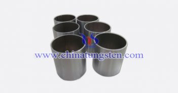 tungsten alloy large size tube picture