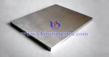radiation shielding tungsten alloy plate image