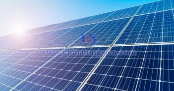 Solar panels of solar cells